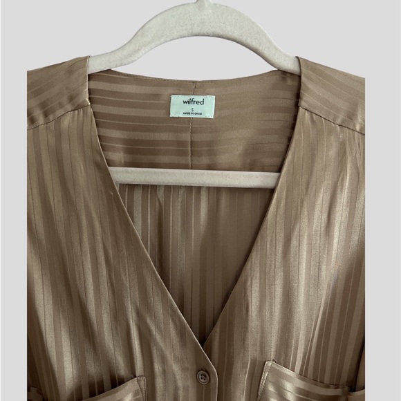 Wilfred Silky button down shirt - Picture 3 of 4